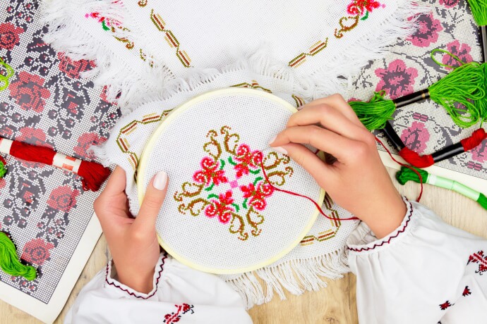 10 - Portuguese embroidery