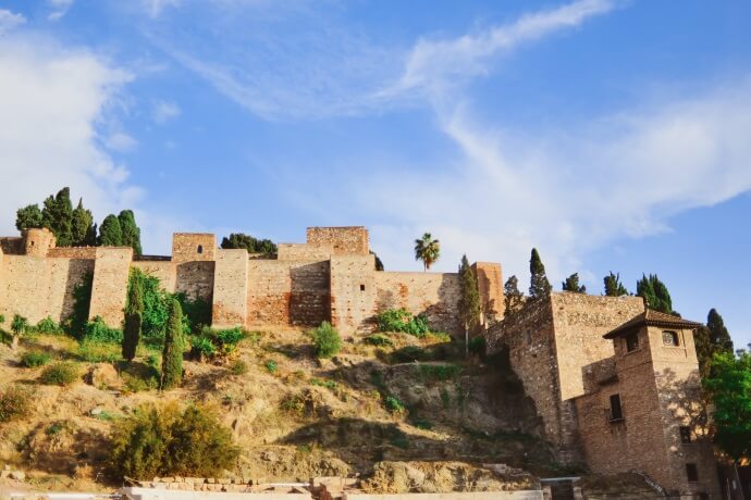 Step back in time by visiting the Alcazaba