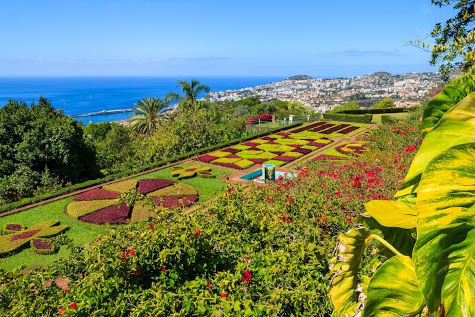 Madeira Botanical Garden overlooking Funchal.