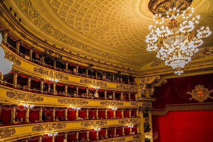 Admire the Teatro alla Scala