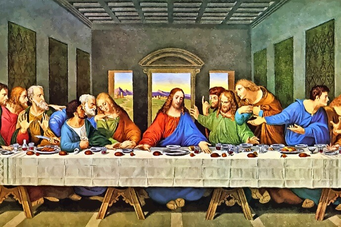 Marvel at the “Last Supper”