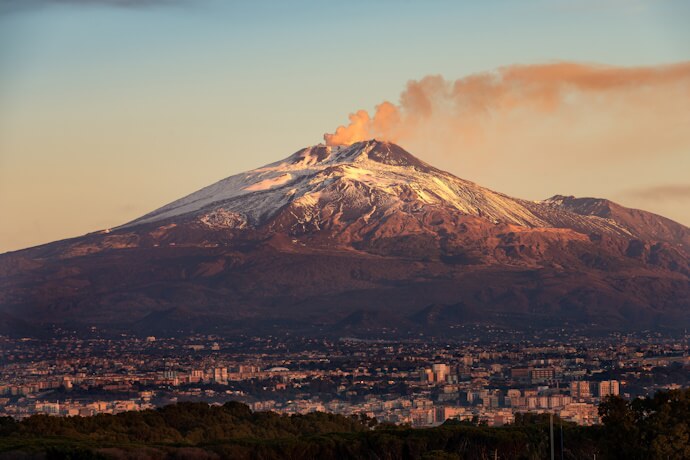 Italy has three active volcanoes