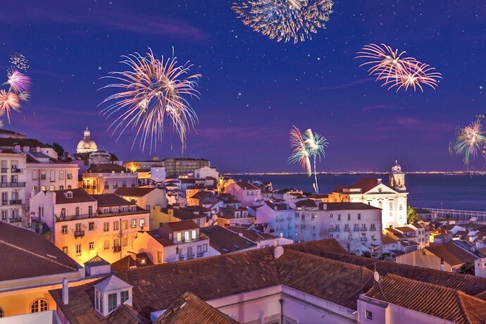 2 - Portugal Raisins and Seaside Fireworks