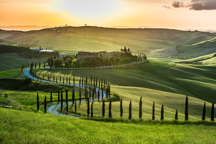 2. Val d’Orcia