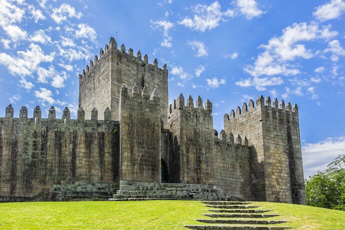 Castle of Guimarães, considered to be the birthplace of Portugal