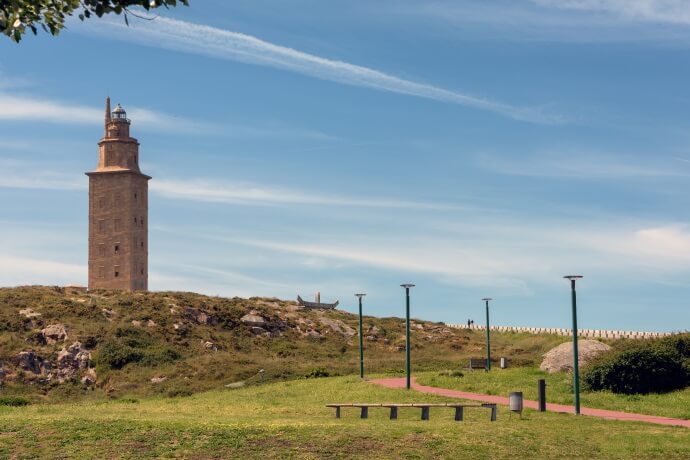 8 - Castro de Baroña, Monte Pindo e Torre de Hercules 2