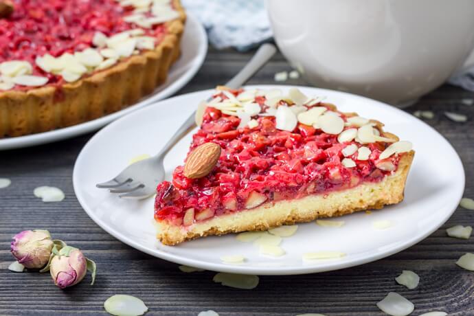  pink praline tart, one of Lyon's most recognizable sweets.