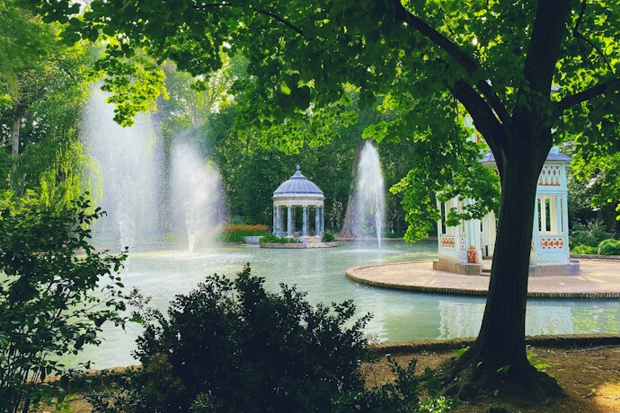 The breathtaking Palacio de Aranjuez