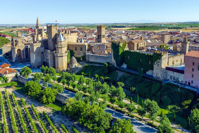 The charming Palacio Real de Olite