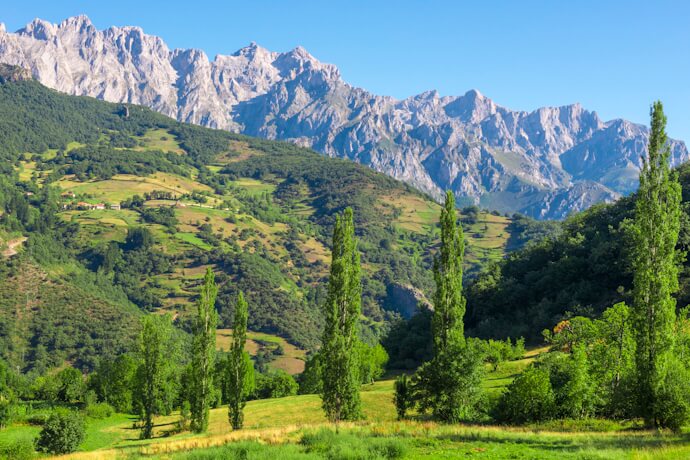 Picos de Europa mountain landscape