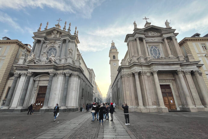 Piazza San Carlo and Turin architecture