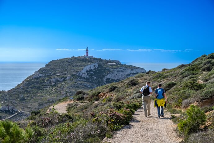 Ensiola lighthouse at the Cabrera Island