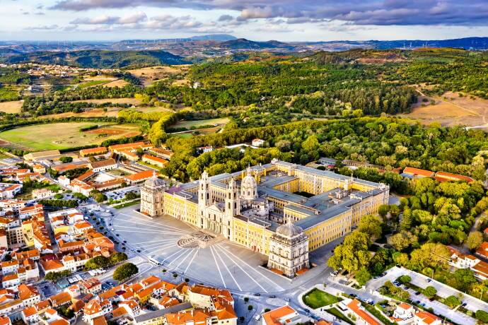 The royal building of Mafra