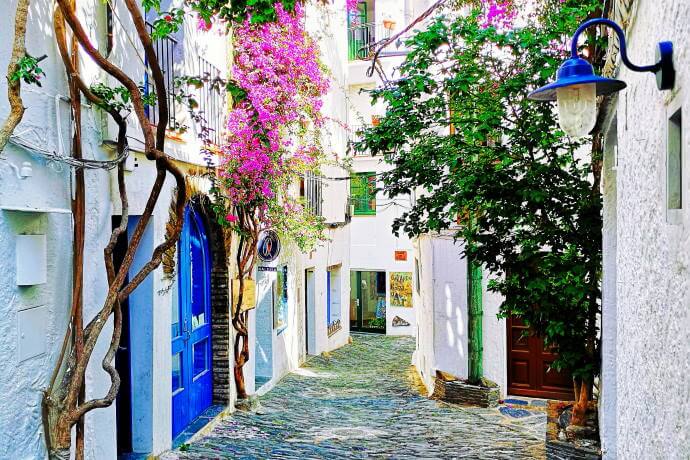 Scenic old town of Cadaques