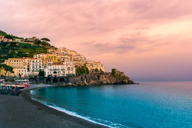 Admire the sweeping views of Amalfi coast