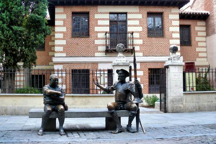 Statue of Don Quijote and Sancho Panza