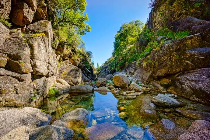 Natural landscape in Gerês