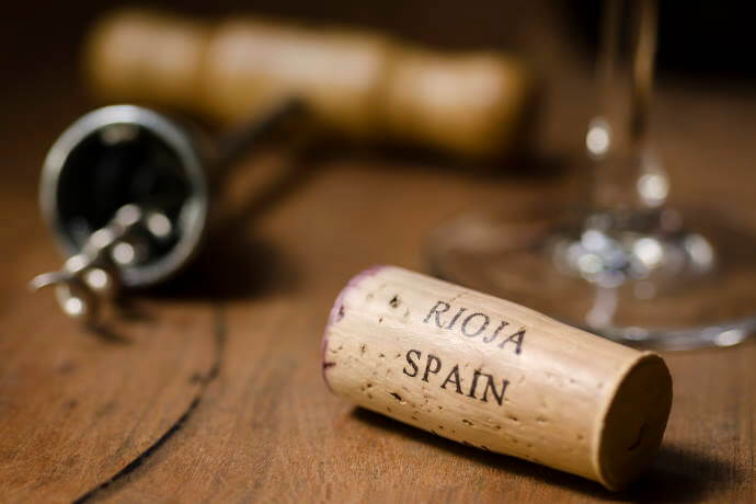 Rioja wine cork
