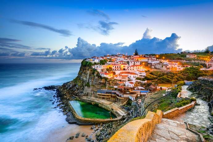 Azenhas do Mar, coastal town in Sintra