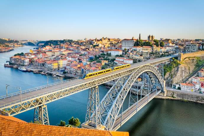 D. Luís I Bridge and Ribeira