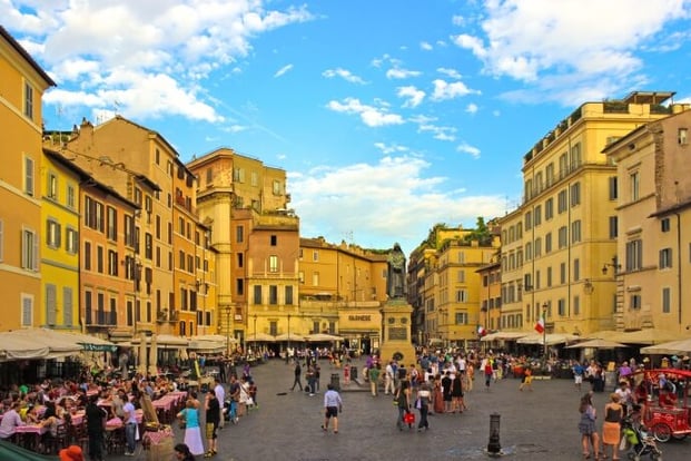 Visit Campo de Fiori Market