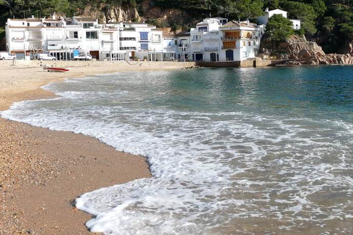 Tamariu Beach in Palafrugell – Costa Brava