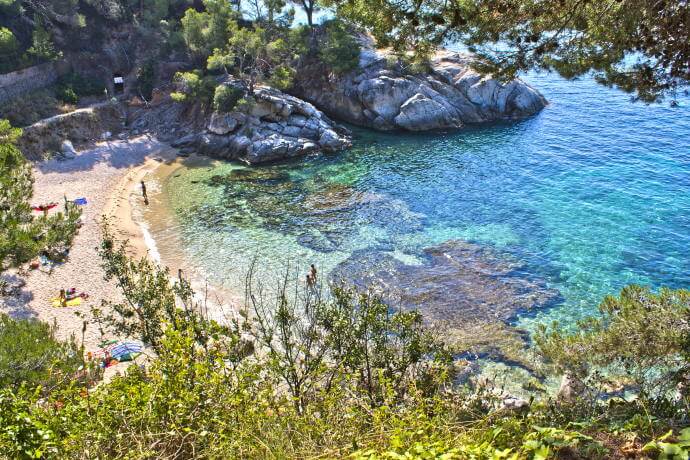 Cala del Pi en Platja d'Aro