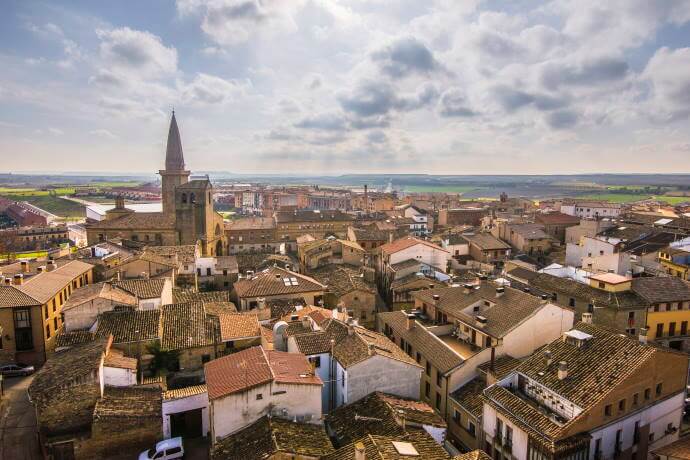 The town of Olite