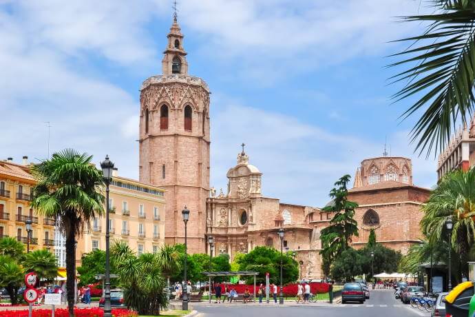 Valencia Cathedral and Torre del Micalet