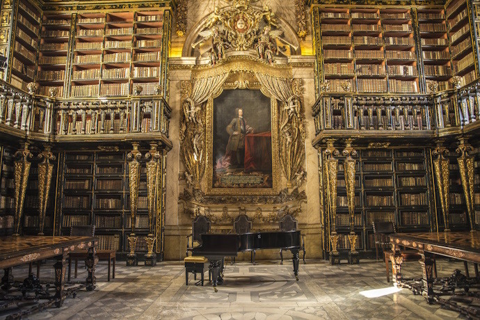 Joanine Library in the University of Coimbra, Baroque Architecture