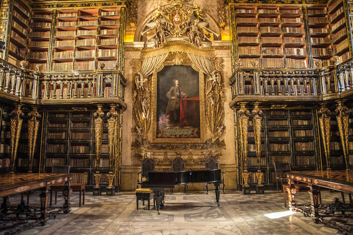 Joanine Library in the University of Coimbra, Baroque Architecture
