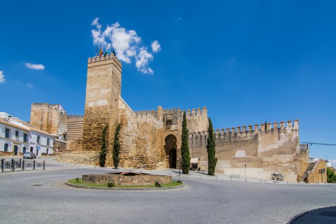 An Arab fortress which is now a Parador