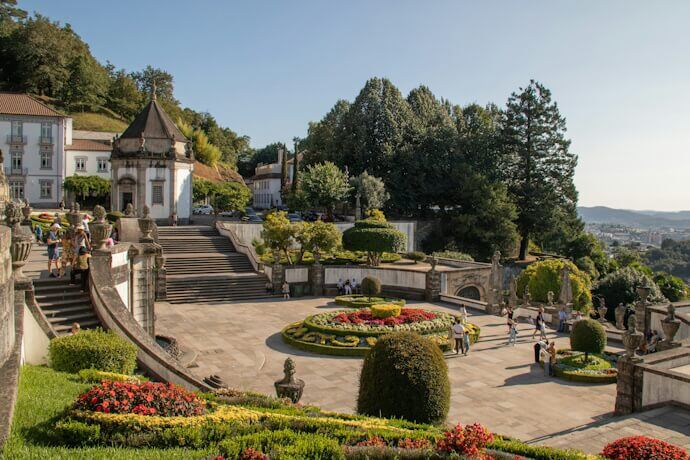 Bom Jesus sanctuary, Braga, Portugal