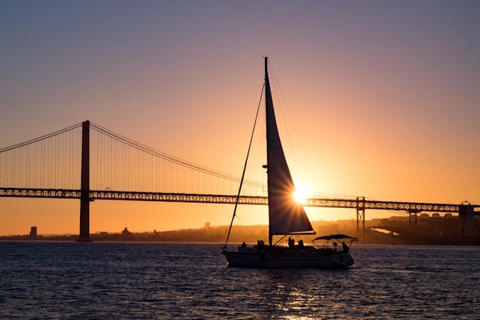 Lisbon - Sunset boat