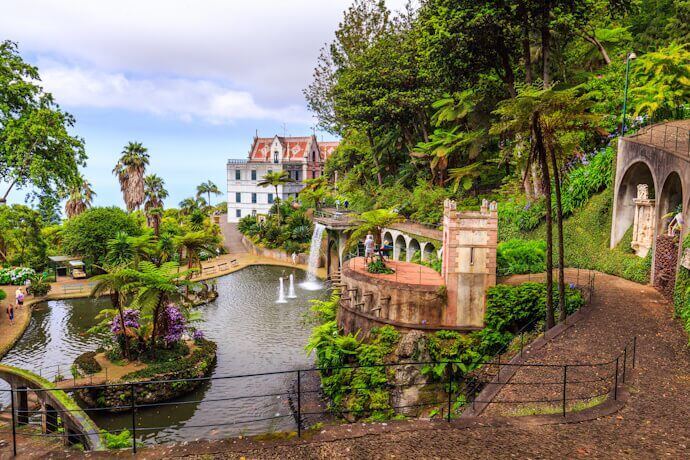 Monte Palace Tropical Garden, in Madeira Island