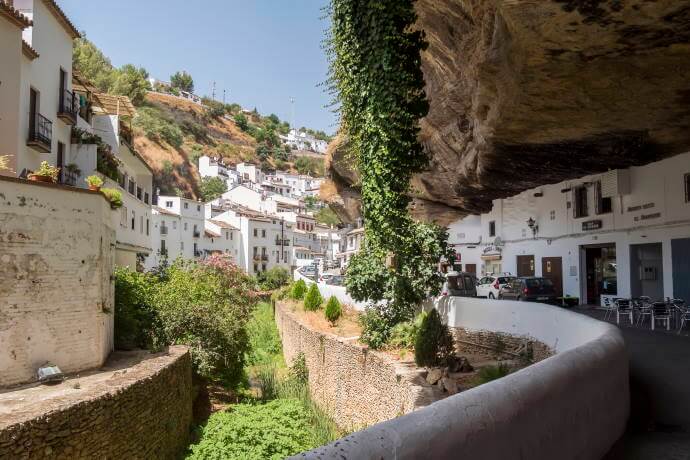 Street in Setenil de las Bodegas