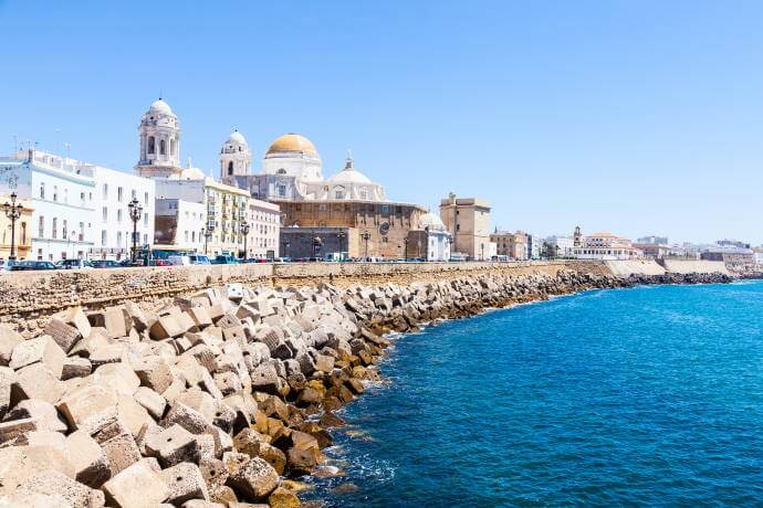 Cadiz coast