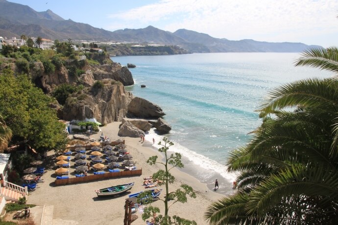 Enjoy the natural beauty of Nerja