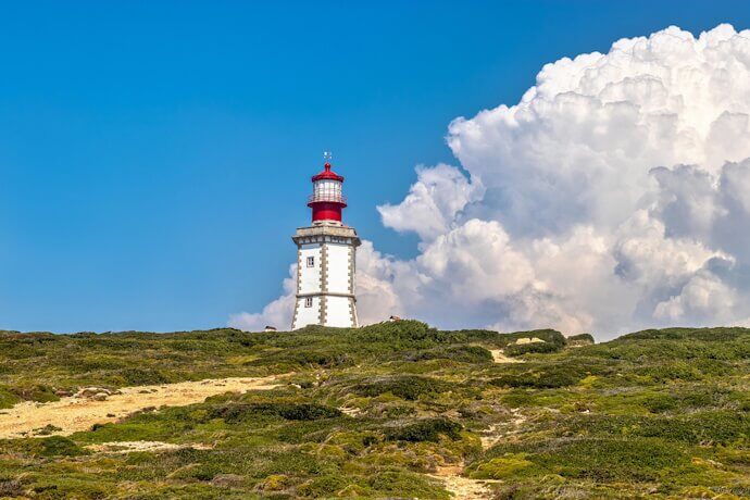 Lighthouse in Cabo Espichel, Sesimbra