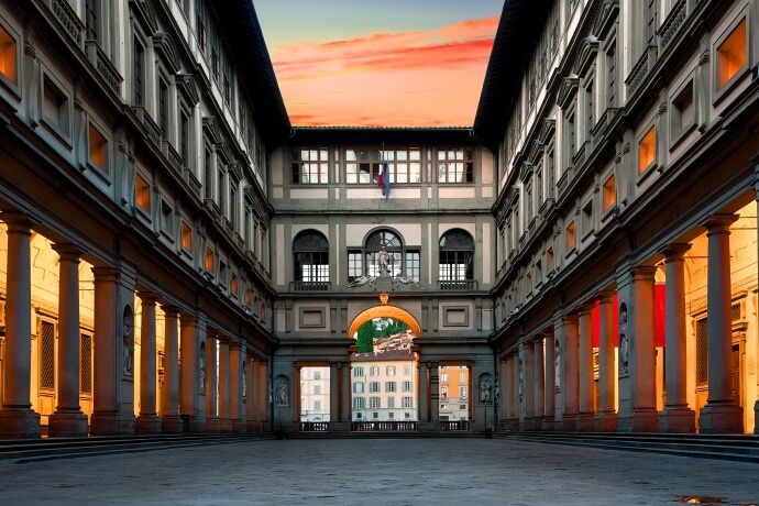 Visit the Uffizi galleries and admire the great Florentine masters