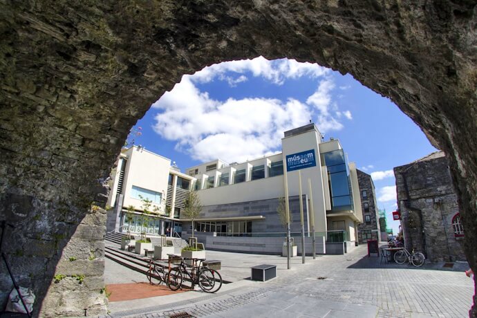 The Spanish Arch and Galway City Museum, linking the city’s medieval past with its maritime history.