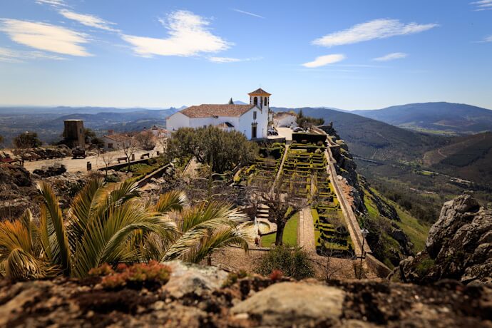 View from the castle of Marvão in Alentejo, Portugal