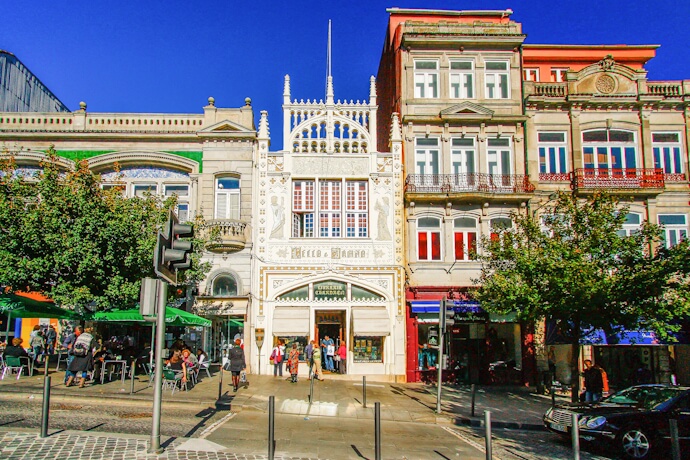 The iconic Livraria Lello bookstore in Porto, Portugal